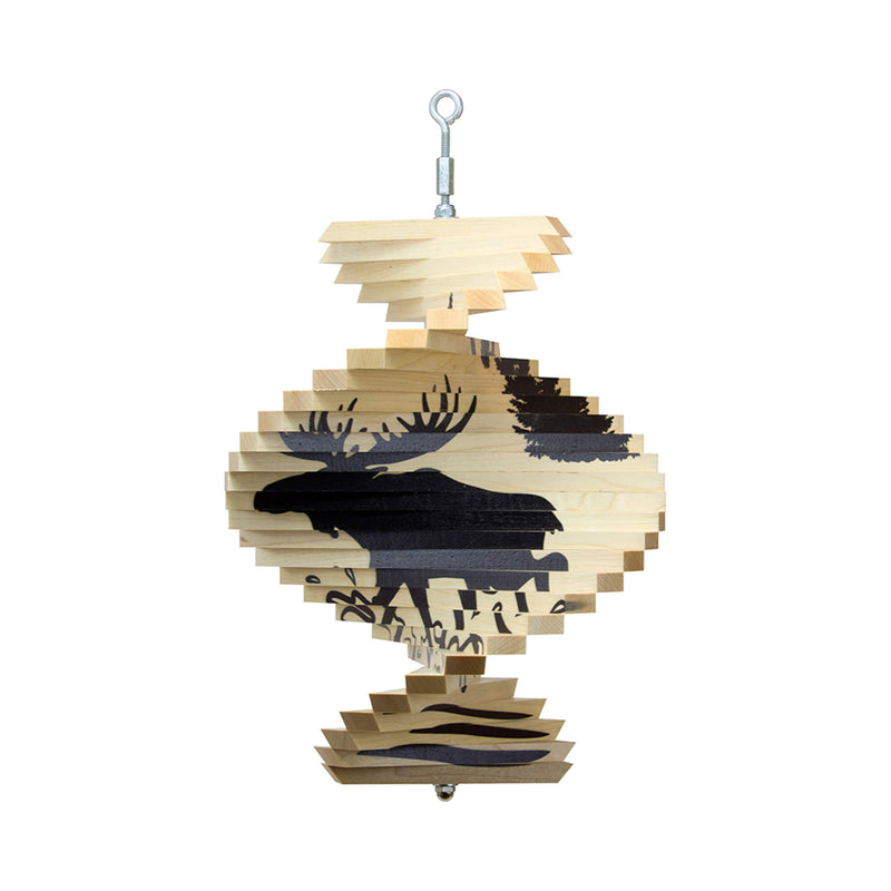 Moose Wind Spinner