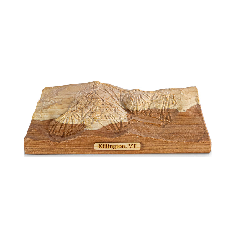 Killington 3D Relief Map Ski Gift | Vermont Ski Gift